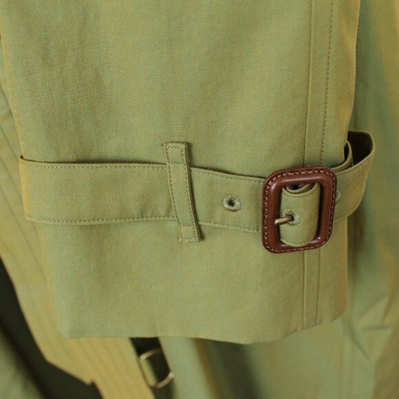 NWT Burberry Trench Coat | Contrast Knit, Designer London Heritage Style - Picture 13 of 16